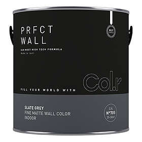 Col.r Väggfärg Prfct Wall No.705 Slate Grey 2,5L