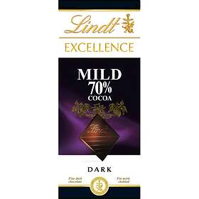 Lindt Excellence Mild 70% Bar of Chocolate 100g