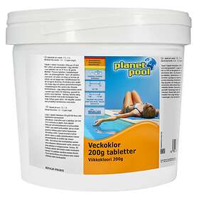 Planet Pool Veckoklor 200g Tabletter 3kg