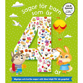 Sagor för barn som är 4 år (Läs & lyssna) E-bok