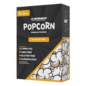 X-Gamer X-Corn Popcorn Extra Smör 3x100g