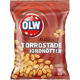 OLW Torrostade Jordnötter 200g