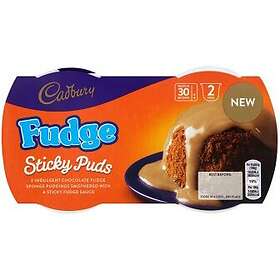 Cadbury Fudge Sticky Puds 2x95g