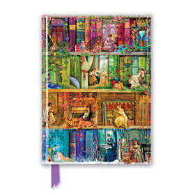 Aimee Stewart: A Stitch In Time Bookshelves (Foiled Journal)