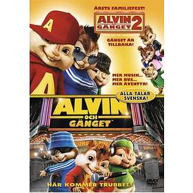 Alvin Och Gänget + Alvin Och Gänget 2 (2-Disc) (DVD)