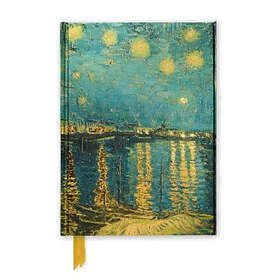 Van Gogh: Starry Night Over The Rhone (Foiled Journal)