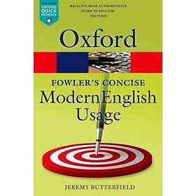 Fowler's Concise Dictionary Of Modern English Usage