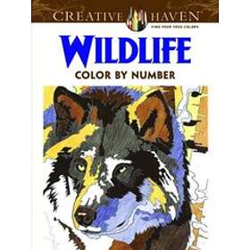 Creative Haven Wildlife Color By Number Coloring Book