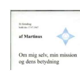 Om Mig Selv, Min Mission Og Dens Betydning (CD 4) Martinus Språk: