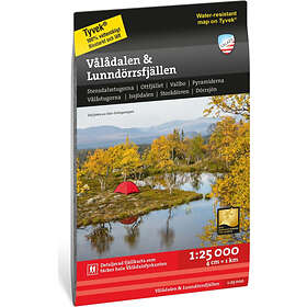 Vålådalen 1:25.000