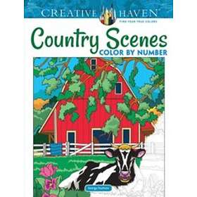 Creative Haven Country Scenes Color By Number