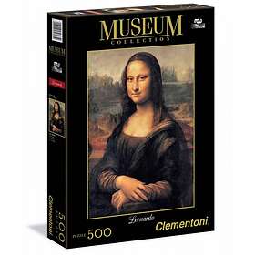 Clementoni Museum Leonardo "Mona Lisa" Clement Puslespill 500 Brikker