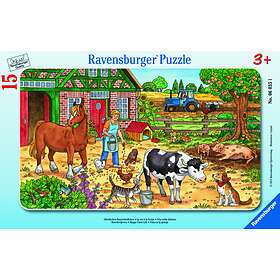 Ravensburger På bondgården pussel 15 Bitar