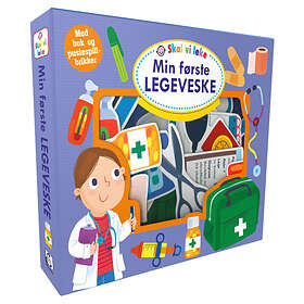 Vi Min Første Lekeveske med Bok og Puslespillbrikker