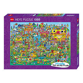 Heye Doodle Village 1000 Bitar