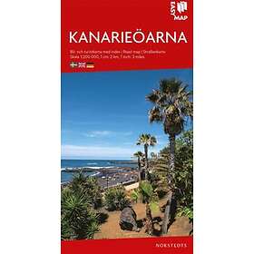 Kanarieöarna EasyMap : Skala 1:200.000