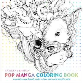 Pop Manga Coloring Book