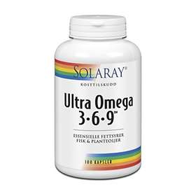 Solaray Ultra Omega 3-6-9 100 Kapsler