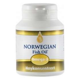 Norwegian Fish Oil Omega-3 1000mg 180 Kapslar