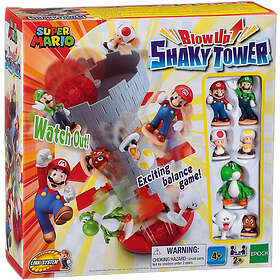 Super Mario Spill Blow Up Shaky Tower