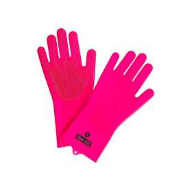 Muc-Off Tvätthandskar Deep Scrubber Gloves Rosa M Unise