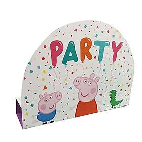 Amscan Peppa Pig Stand-Up Inbjudningskort 8-pack