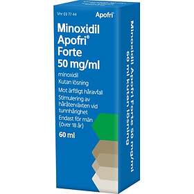 lidelse Havslug Dekan Apofri Minoxidil Apofri Forte 50mg/ml 60ml - Hitta bästa pris på Prisjakt