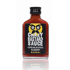 Crazy Bastard Sauce Carolina Reaper & Blueberry 100ml