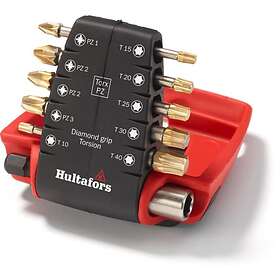 Hultafors TDB Torx/PZ Bitssats 10 st, med bitshållare