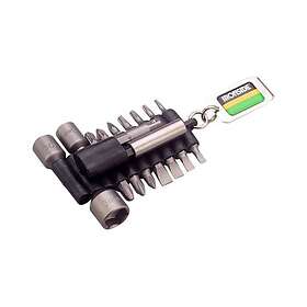 Ironside 201603 Bitssats 19 delar, för el, i hållare