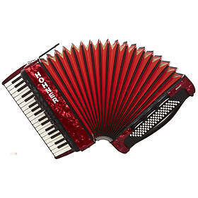 Hohner Bravo III 80 red (SilentKey)