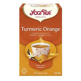 YogiTea Turmeric Orange 17 tepåsar