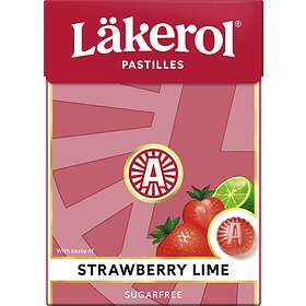 Cloetta Läkerol Jordgubb Lime 75g