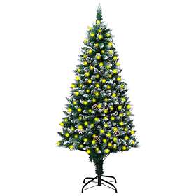 Be Basic Plastgran LED Kottar Och Snö 210cm