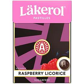 Cloetta Läkerol Raspberry Licorice Big Pack 75g