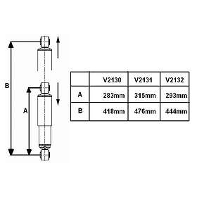 Monroe Stötdämpare VAN-MAGNUM V2132