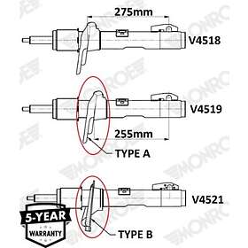 Monroe V4519 Stötdämpare