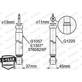 Monroe Stötdämpare ORIGINAL (Gas Technology) G1220