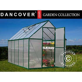 Dancover 1.85x3.06x2.08m Växthus 5.7m² Polykarbonat
