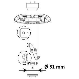 KYB Kayaba Stötdämpare 3338055