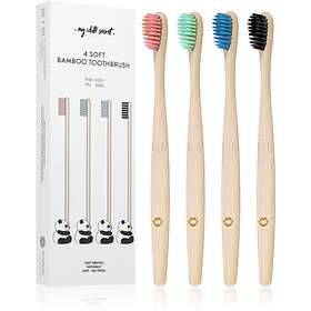 My White Secret Bamboo Toothbrush Soft 4st