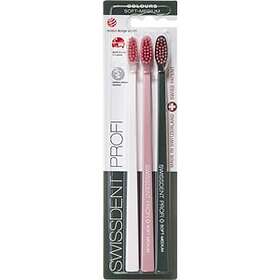 SwissDent Profi Colours Trio Soft Medium 3st