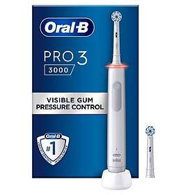 Bild på Oral-B Pro 3 med extra tandborsthuvud