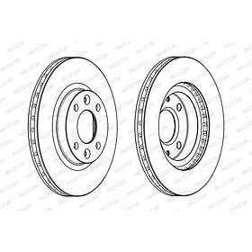 Ferodo Bromsskiva PREMIER DDF2327C