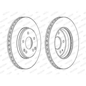 Ferodo Bromsskiva PREMIER DDF1134C