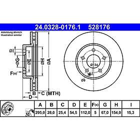 ATE Bromsskiva PowerDisc 24.0328-0176.1