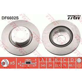 TRW Bromsskiva DF6602S