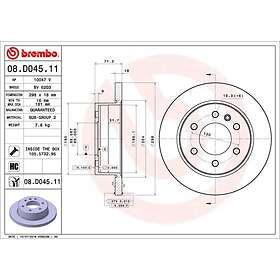 Brembo Bromsskiva COATED DISC LINE 08.D045.11