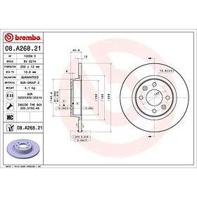 Brembo Bromsskiva COATED DISC LINE 08.A268.21