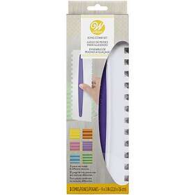 Wilton Icing Smoother Comb Set 3st